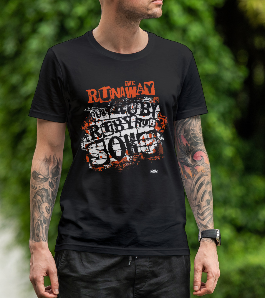 The Runaway Ruby Soho AEW Merch T-Shirt