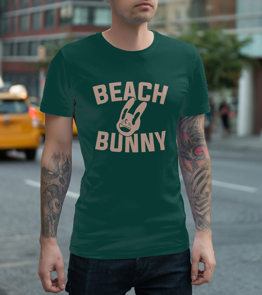 BEACH BUNNY MERCH SHIRT BUNNY FACE T-Shirt