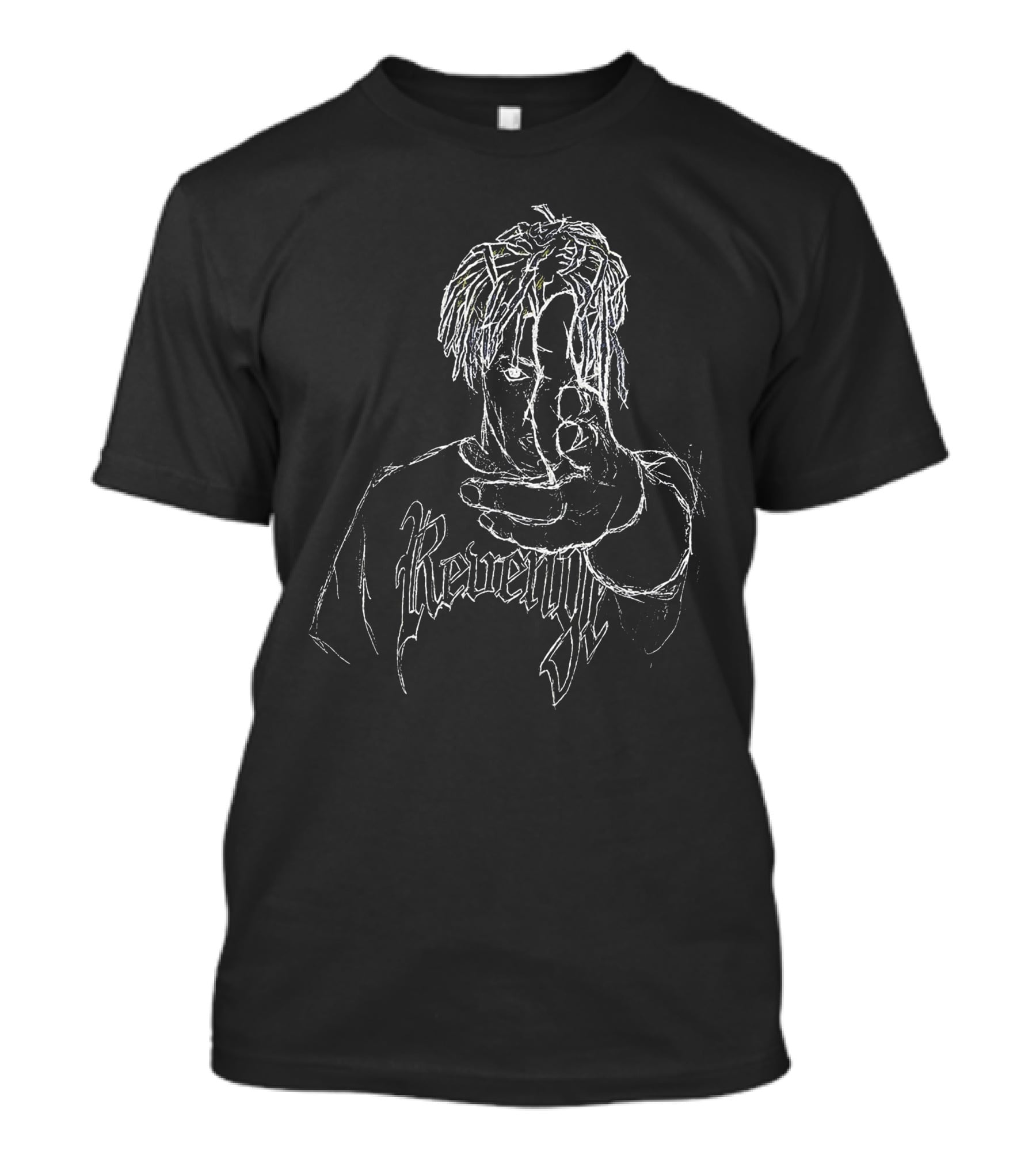 Revenge Merch Stylized Line T-Shirt