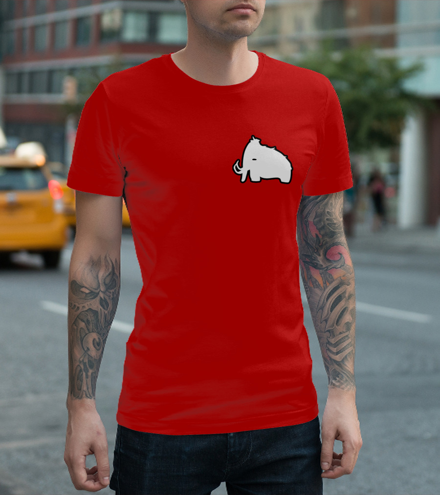 Wooli Official Merch Woolly Mammoth Silhouette T-Shirt