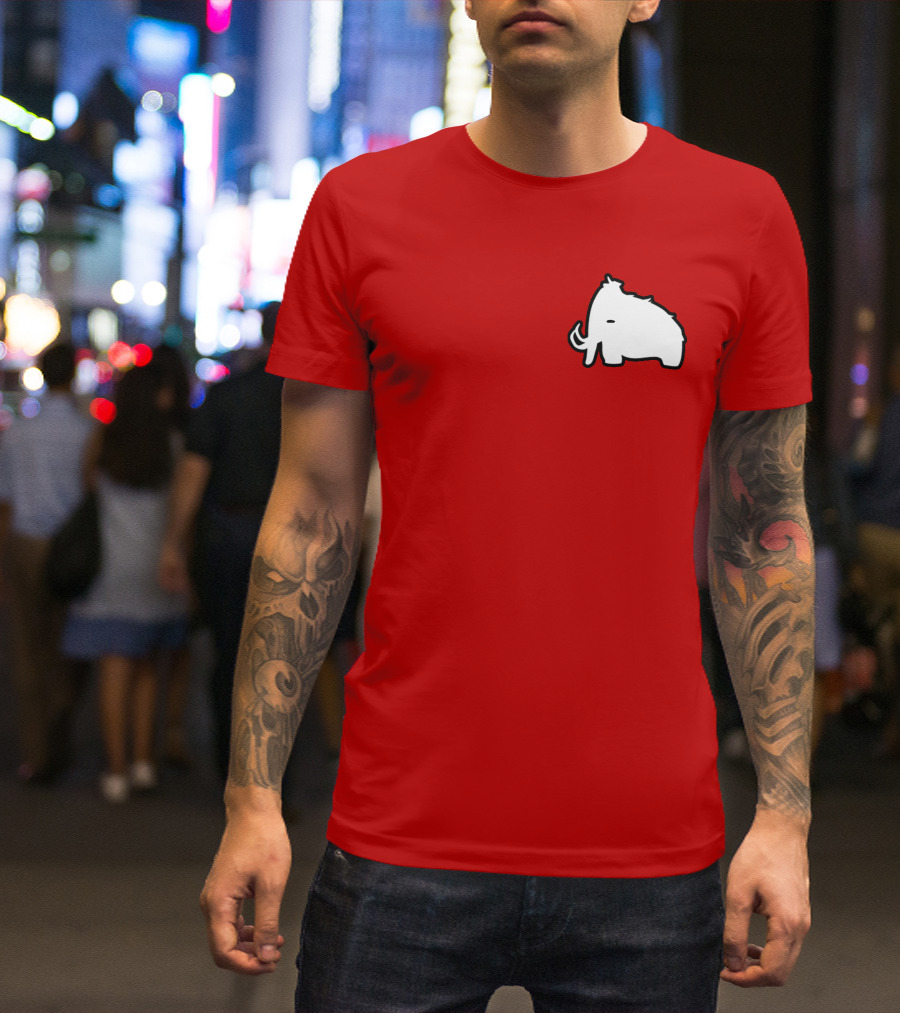 Wooli Official Merch Woolly Mammoth Silhouette T-Shirt