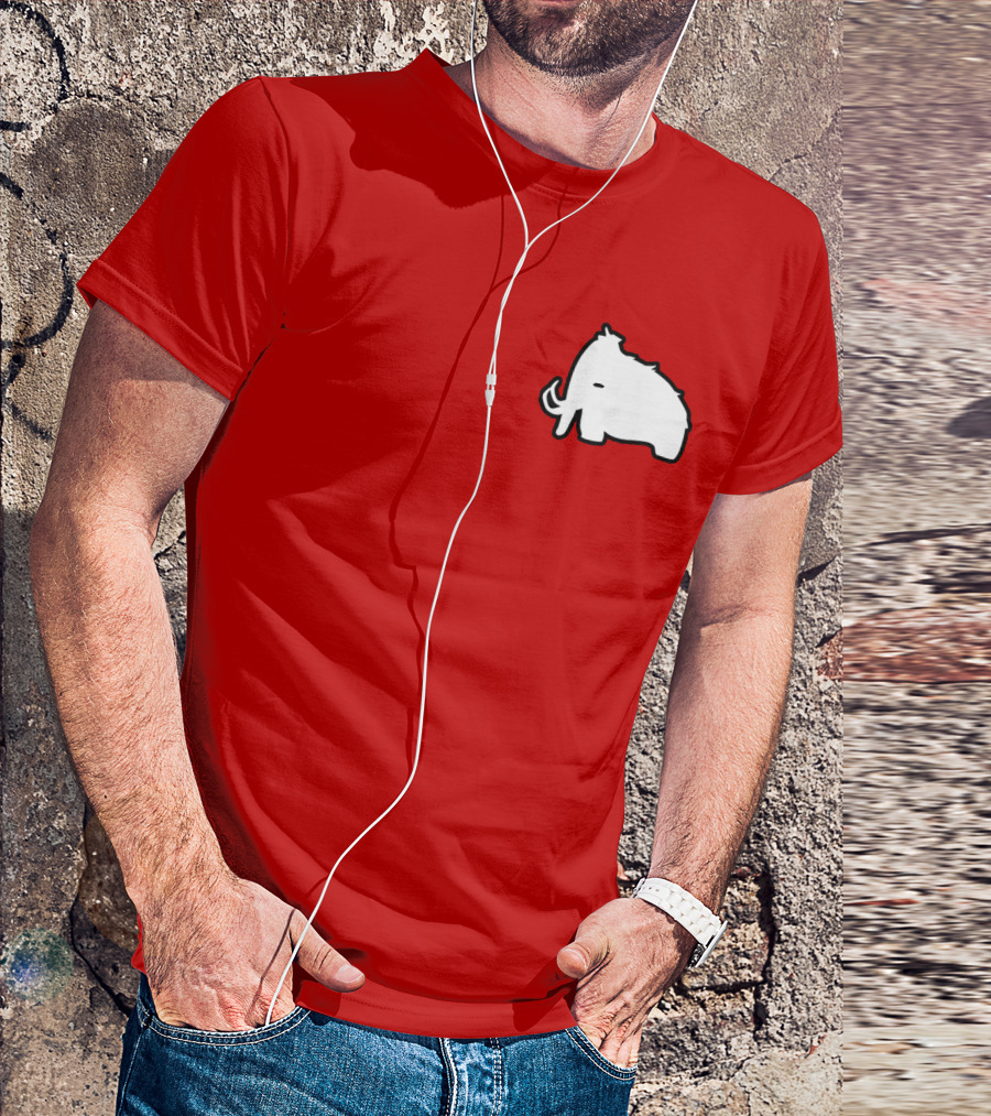 Wooli Official Merch Woolly Mammoth Silhouette T-Shirt