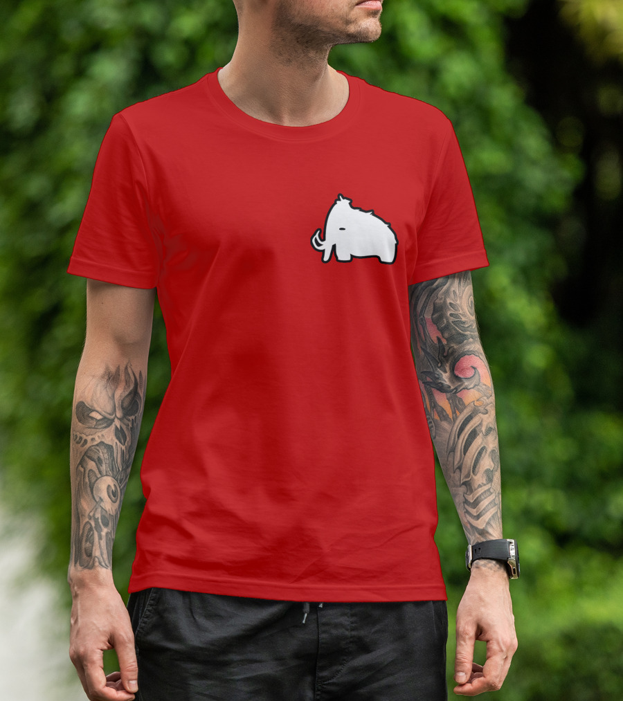 Wooli Official Merch Woolly Mammoth Silhouette T-Shirt