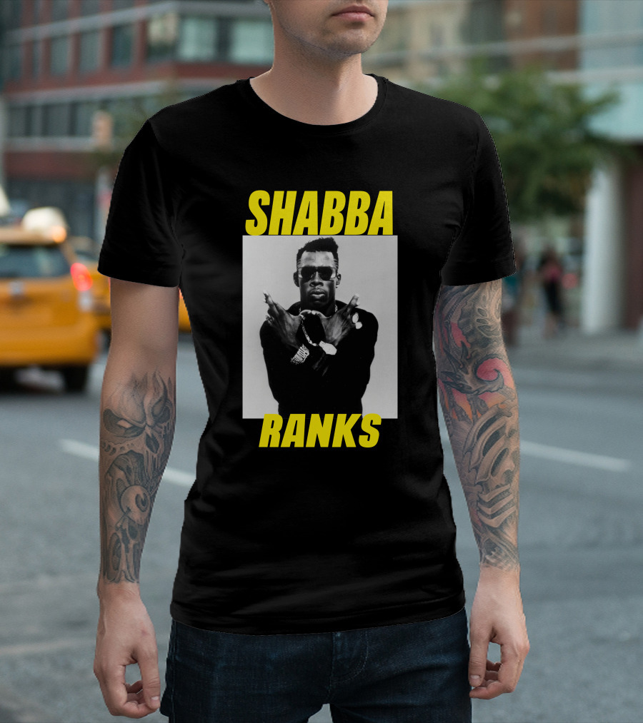 SHABBA RANKS Iconic Crossed Arms Pose T-Shirt