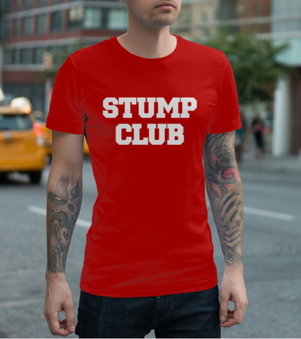 STUMP CLUB Red T-Shirt