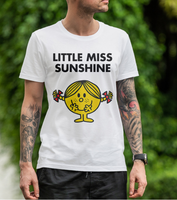 LITTLE MISS SUNSHINE CHARACTER POSES WITH PIGTAILS AND SMILE T-Shirt