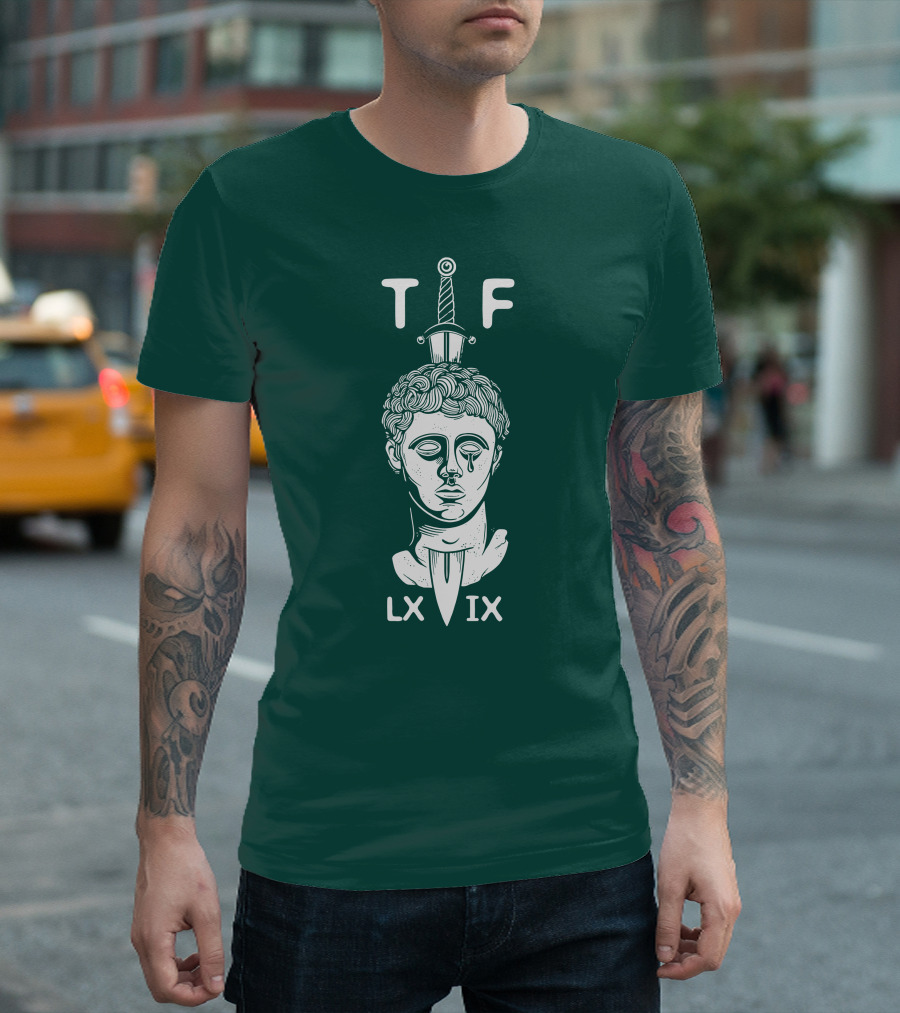 Task Force 69 Roman Statue Sword LX IX T-Shirt