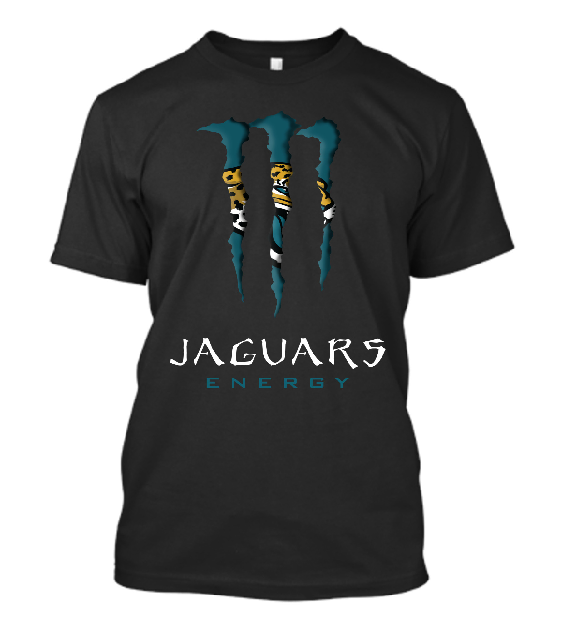 Jaguars Energy Claw Scratch Football 15 Jacksonville Jaguars T-Shirt