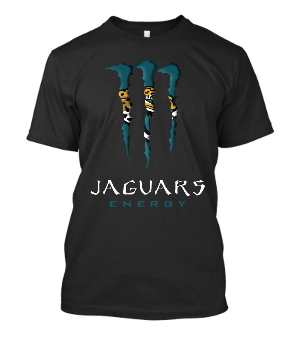 Jaguars Energy Claw Scratch Football 15 Jacksonville Jaguars T-Shirt