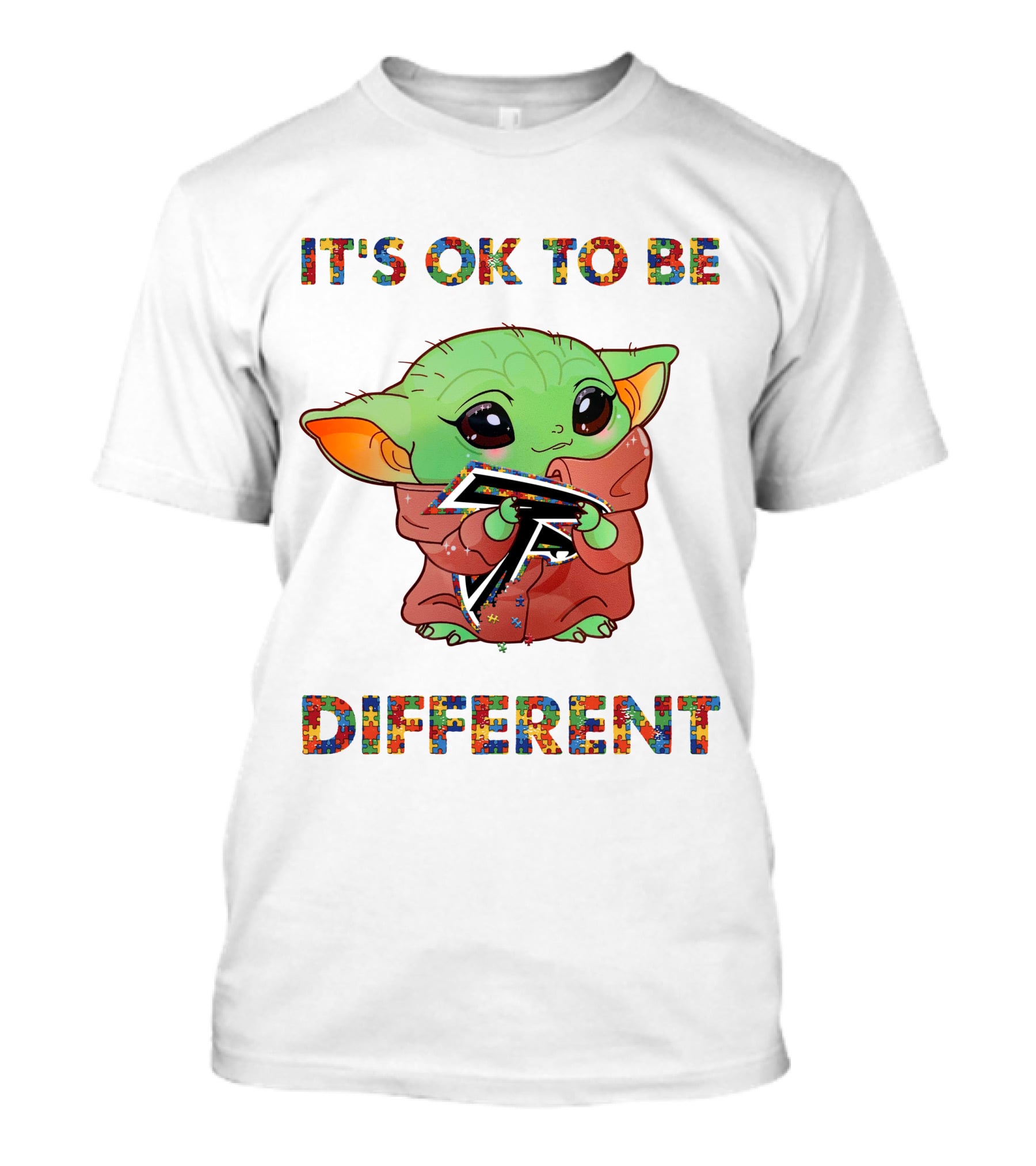 It's Ok To Be Different Atlanta Falcons T-Shirt