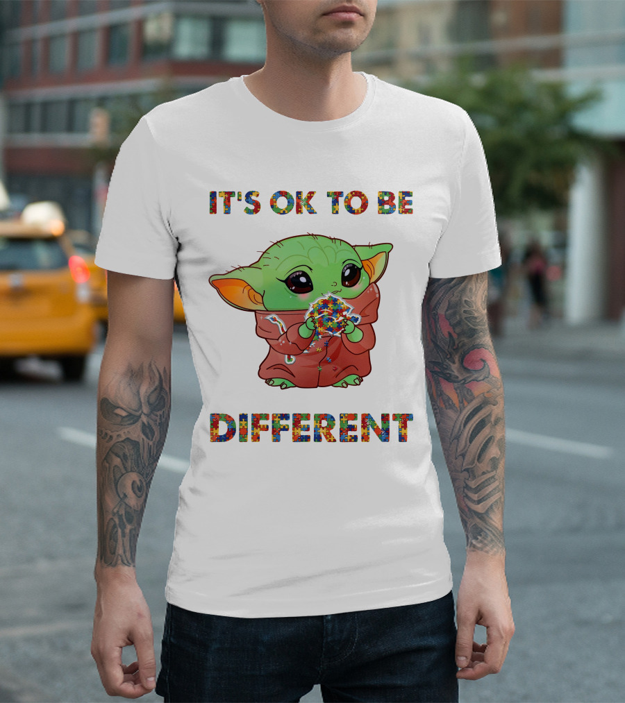 It's Ok To Be Different Detroit Lions T-Shirt