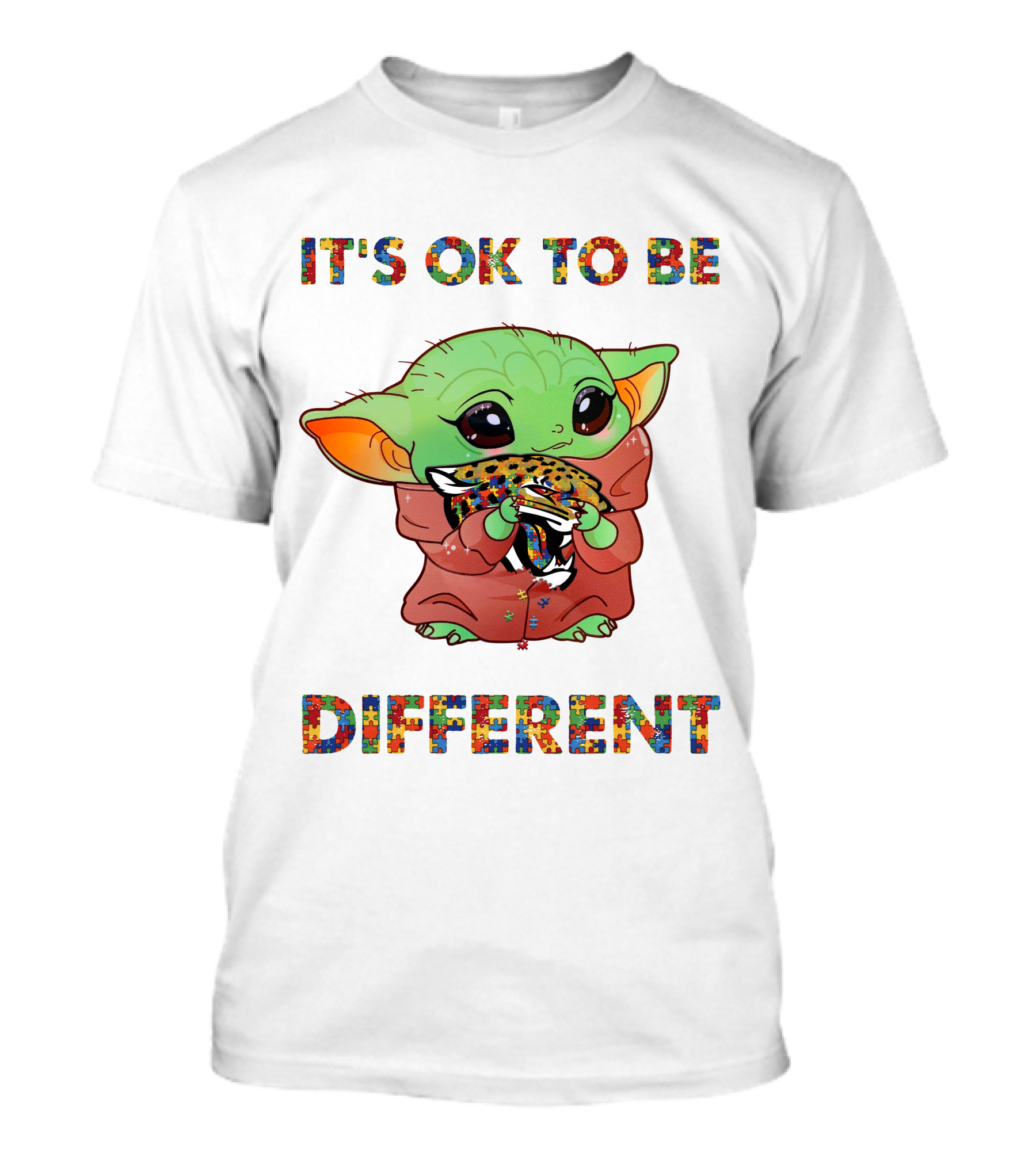 It's Ok To Be Different Jacksonville Jaguars T-Shirt