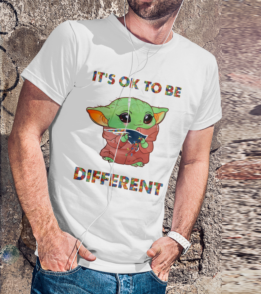 It's Ok To Be Different New England Patriots T-Shirt