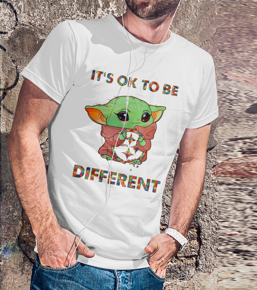 It's Ok To Be Different Pittsburgh Steelers T-Shirt