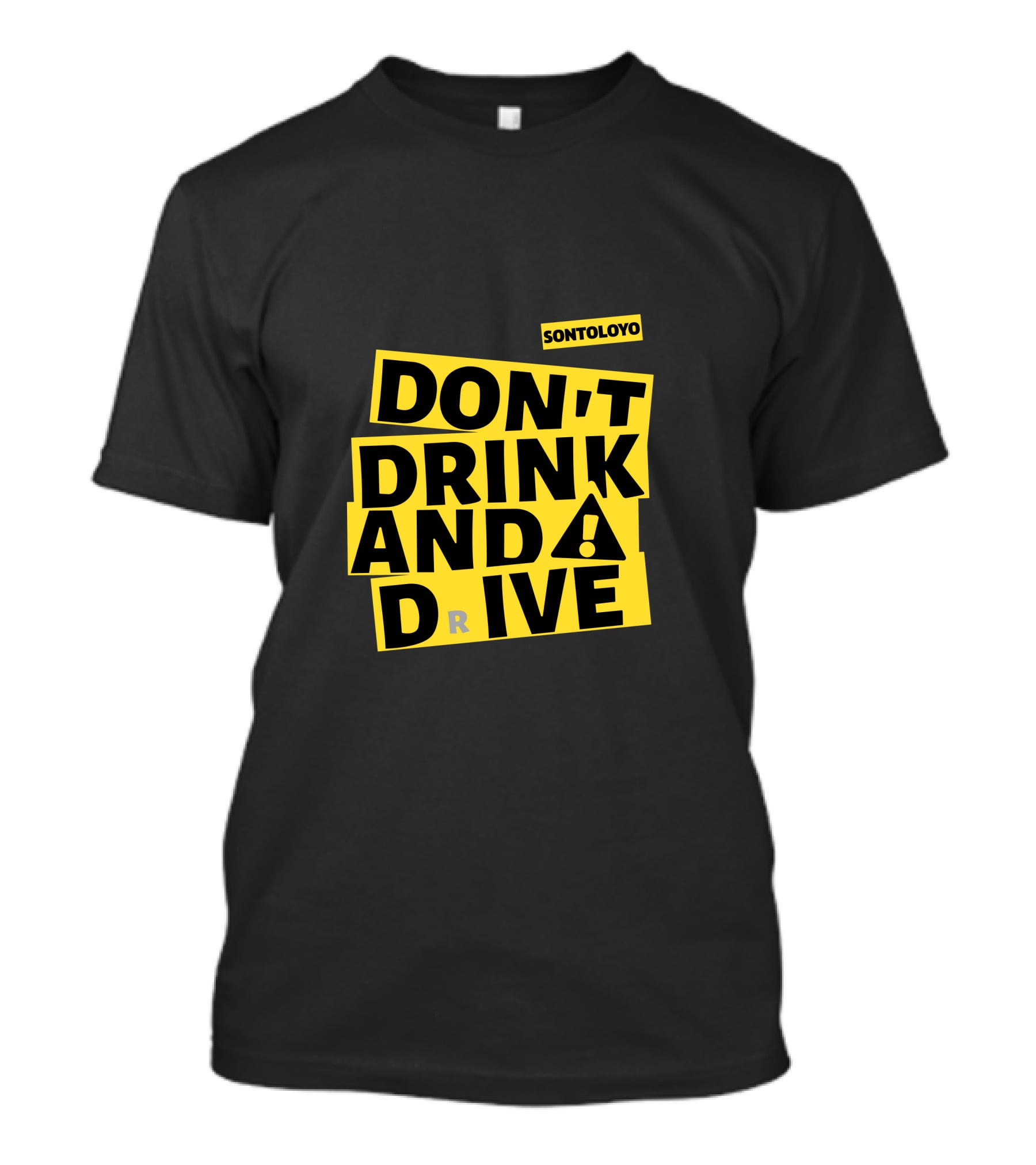 Sontoloyo Don't Drink And Drive Warning T-Shirt
