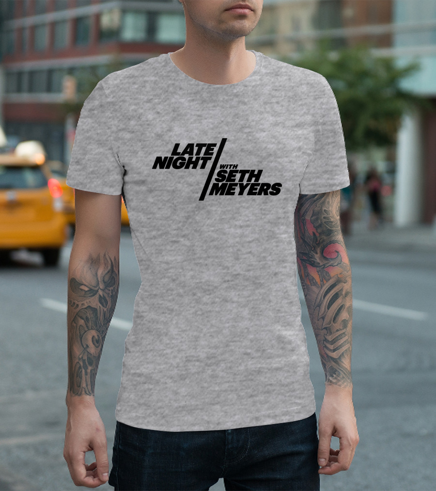 Late Night With Seth Meyers Mark Duplass Interview T-Shirt
