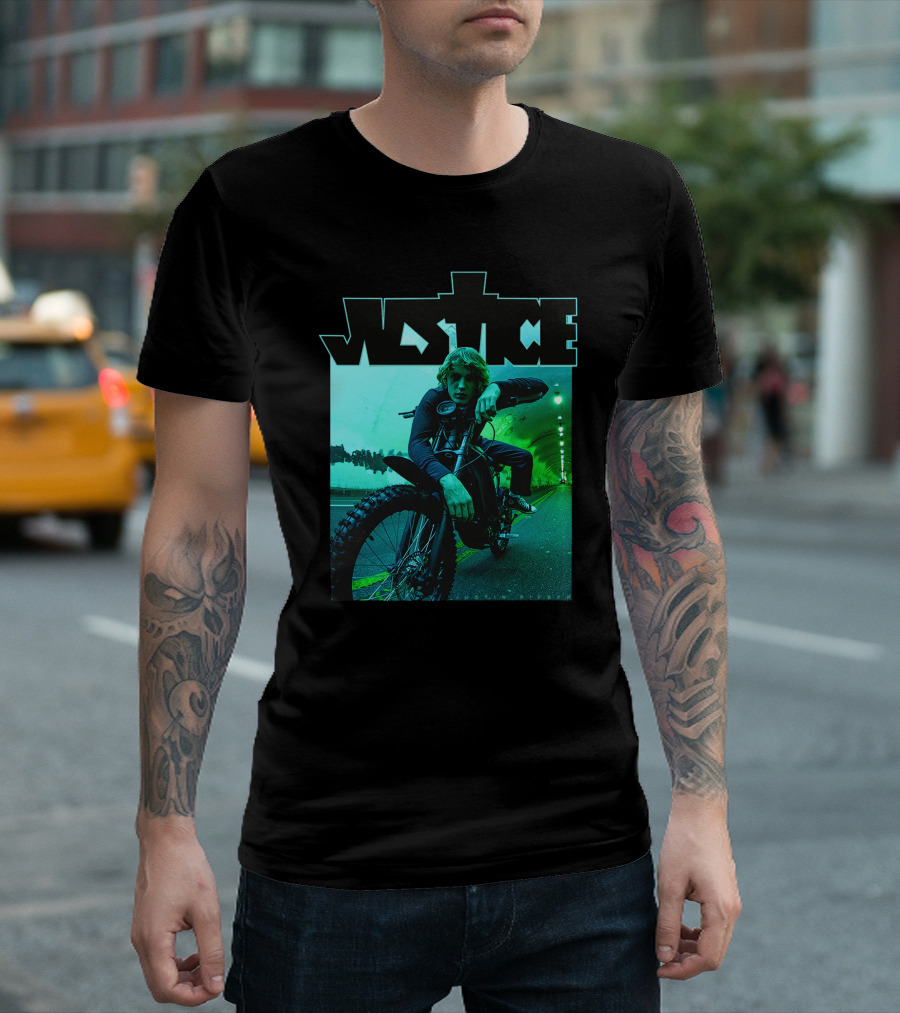 Justice Dirt Bike Photo Merch Justin Bieber T-Shirt