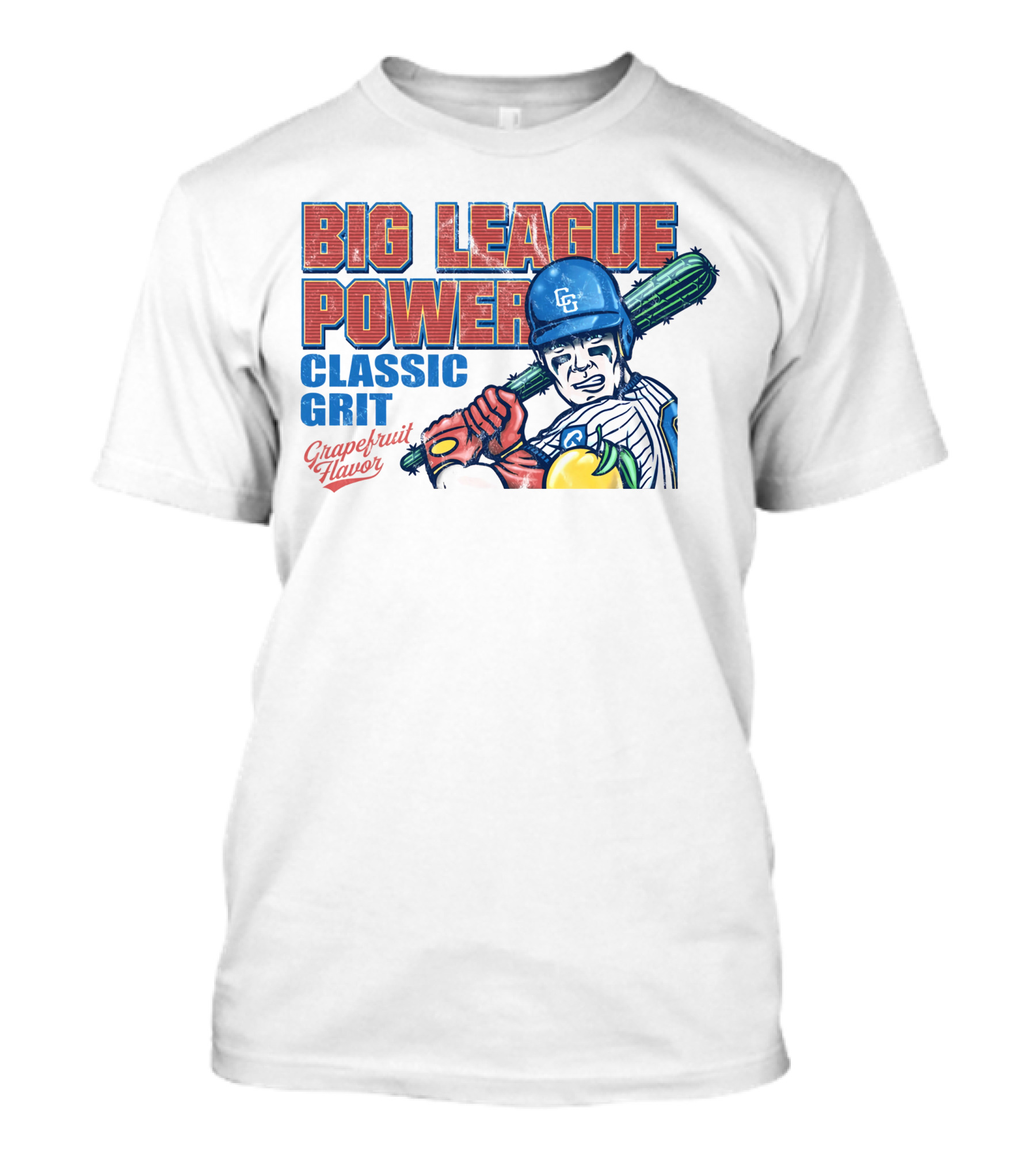 Big League Power Classic Grit Grapefruit Flavor T-Shirt
