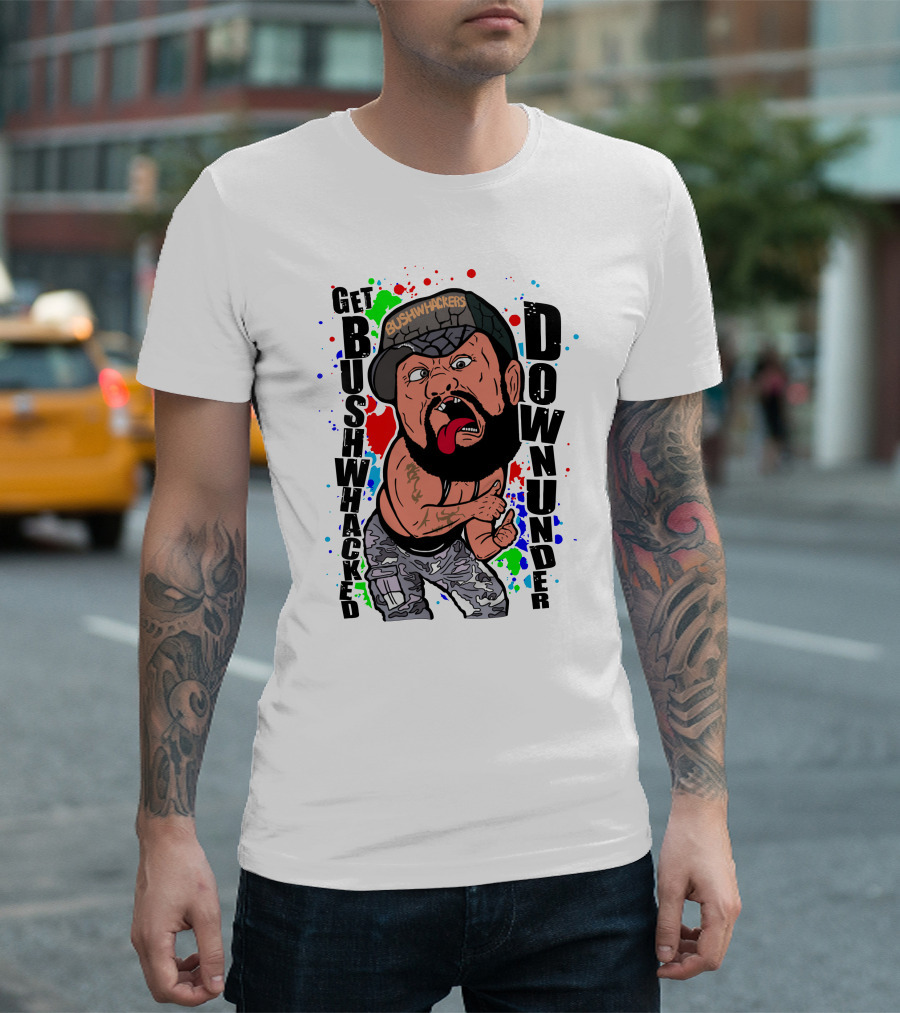 Get Bushwhacked Down Under Pro Wrestling Tees Bushwhackers T-Shirt
