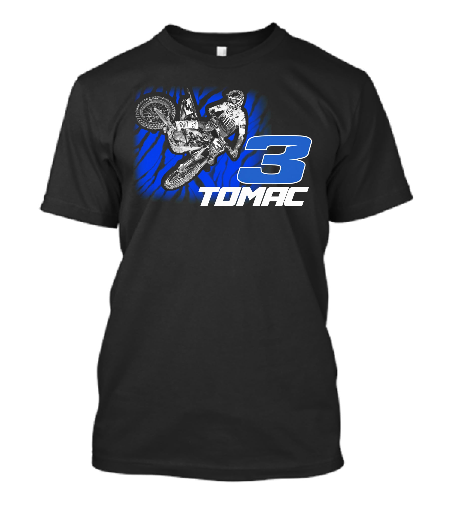 Eli Tomac 3 Motocross ET3 Merch T-Shirt