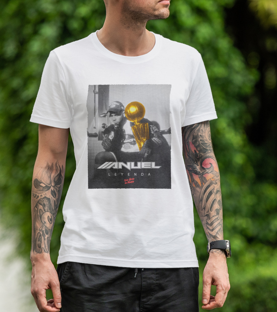 Anuel Leyenda Real Hasta La Muerte Legend T-Shirt