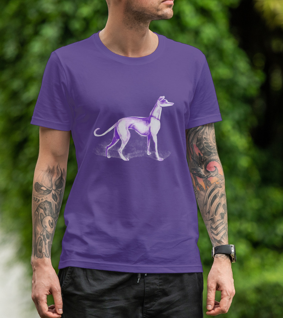 That One Purple Dog Greyhound Merch T-Shirt