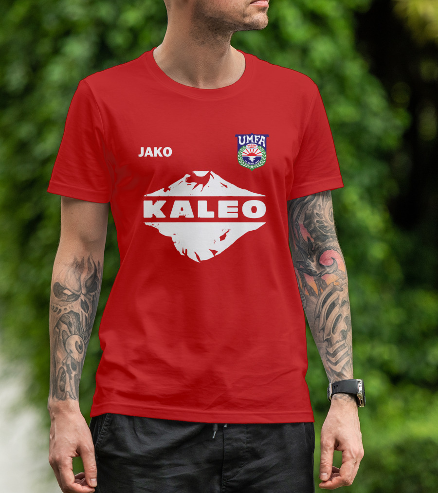 JAKO Kaleo UMFA Crest Red T-Shirt