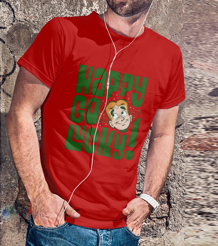 Happy Go Lucky Archie Comics Merch New T-Shirt