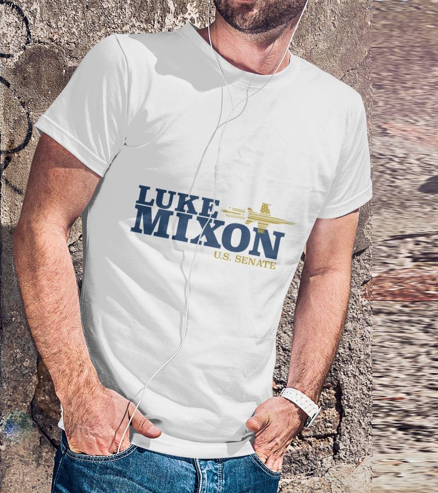 Luke Mixon U.S. Senate Campaign Airplane T-Shirt