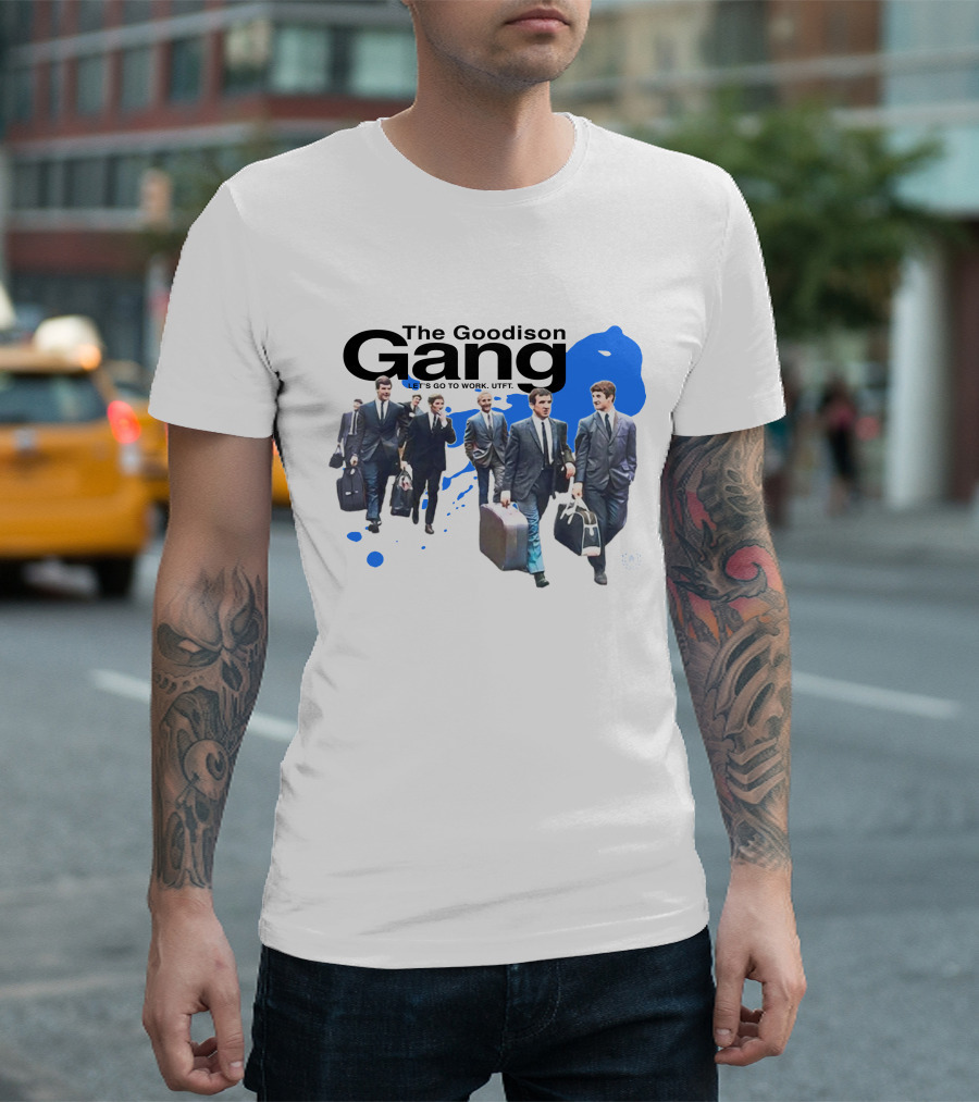 The Goodison Gang Let's Go to Work UTFT Toffee TV Merch T-Shirt