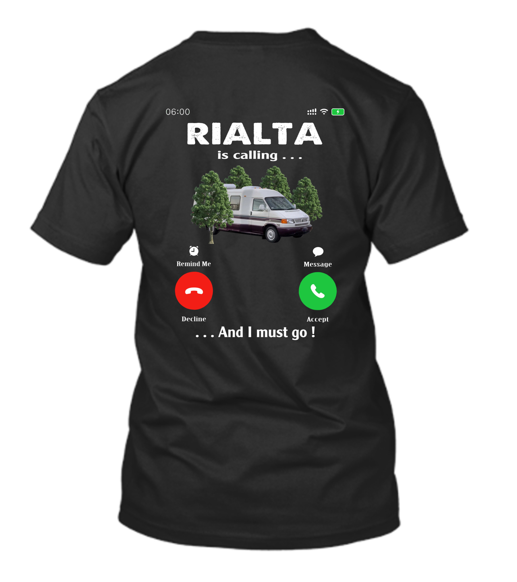 RIALTA Is Calling. And I Must Go T-Shirt