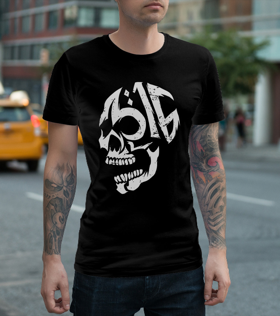 316 Steve Austin Skull Merch T-Shirt
