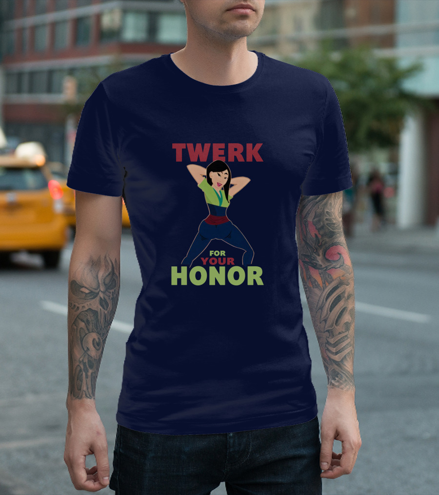 Libs of Tik Tok Twerk For Your Honor Mia McKitterick Cartoon Character T-Shirt