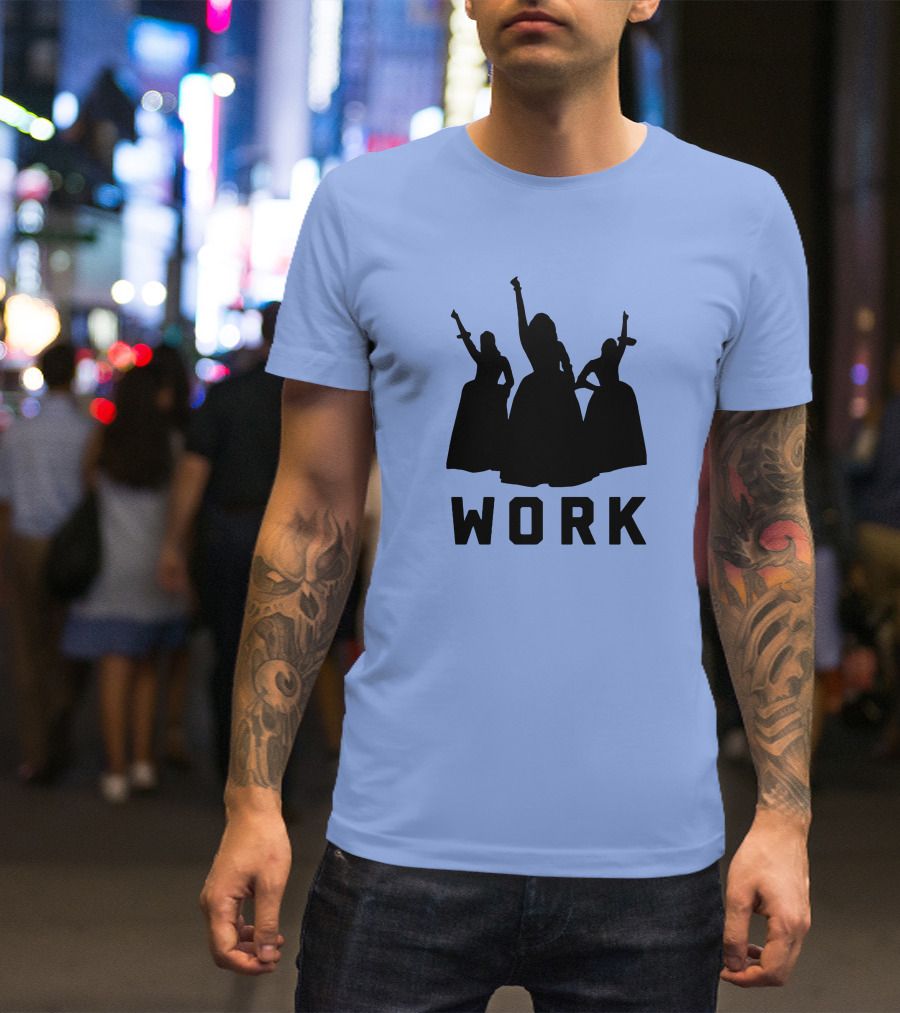 Hamilton Goods Store Schuyler Sisters Work T-Shirt