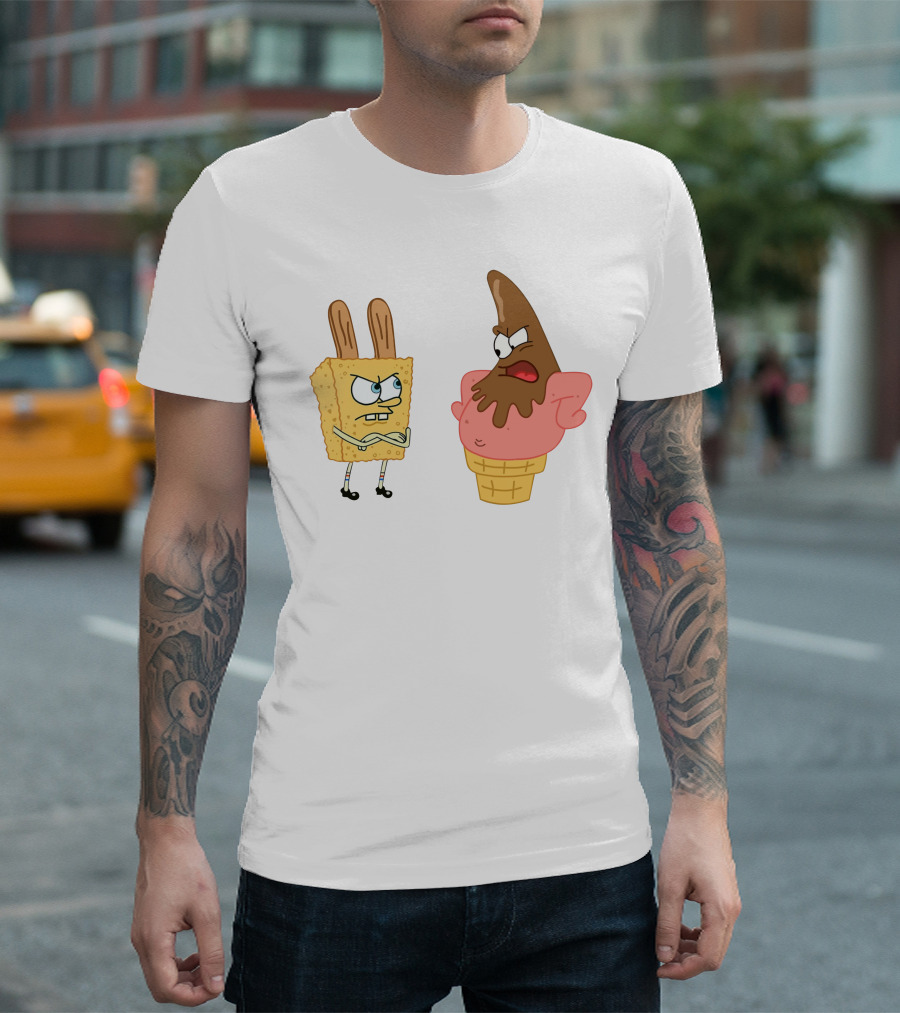 Y Patricio Láminas Artísticas Cone Fight T-Shirt