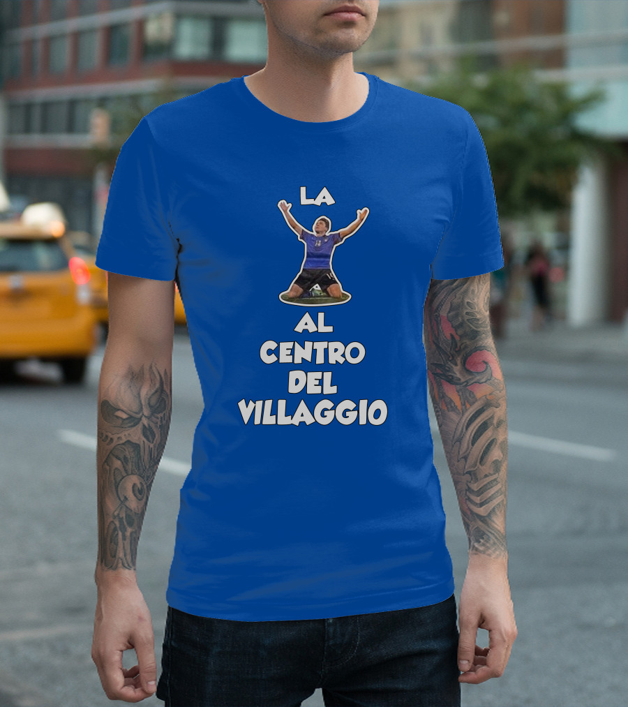 La Al Centro Del Villaggio Skysport Iconic Soccer T-Shirt