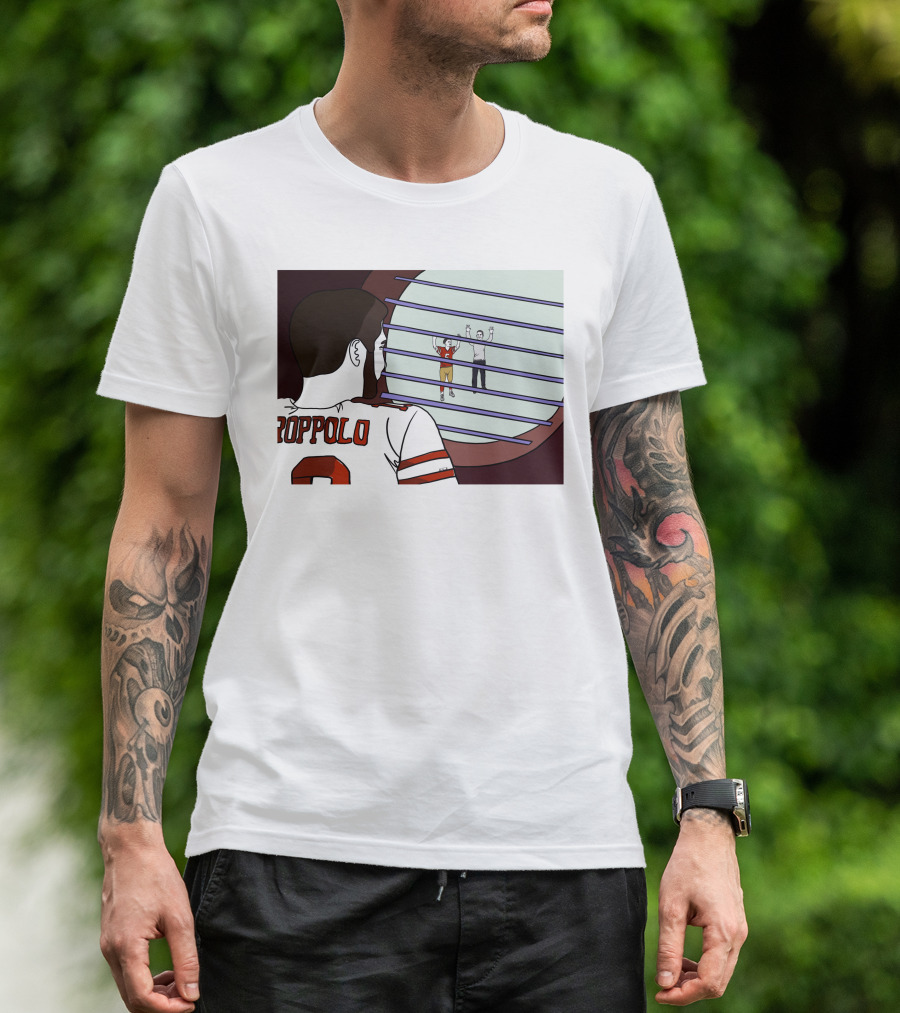 Jimmy Garoppolo Drawing Series Day 51 Every Day Until Traded T-Shirt