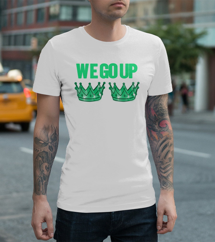Nicki Minaj We Go Up Two Green Crowns T-Shirt