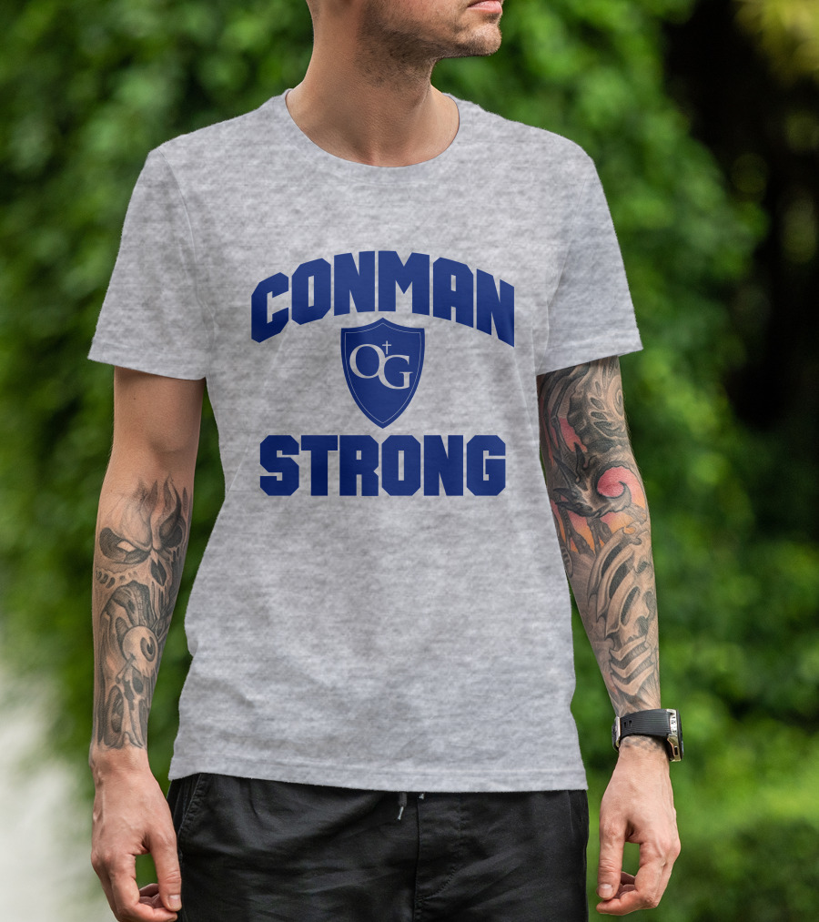 CONMAN OG STRONG Shield Emblem T-Shirt