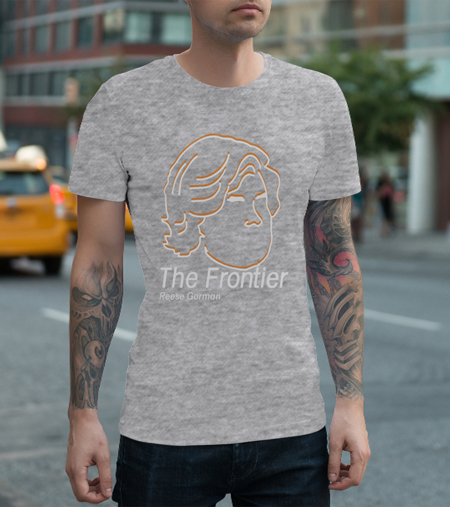 The Frontier Reese Gorman Minimalist Line Art Face T-Shirt