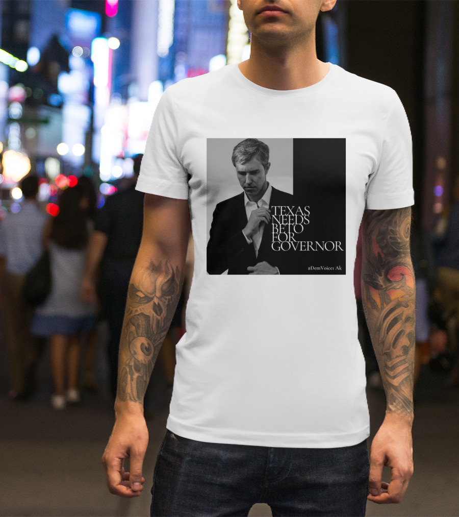 Texas Needs Beto For Governor #DemVoice1 Ak T-Shirt