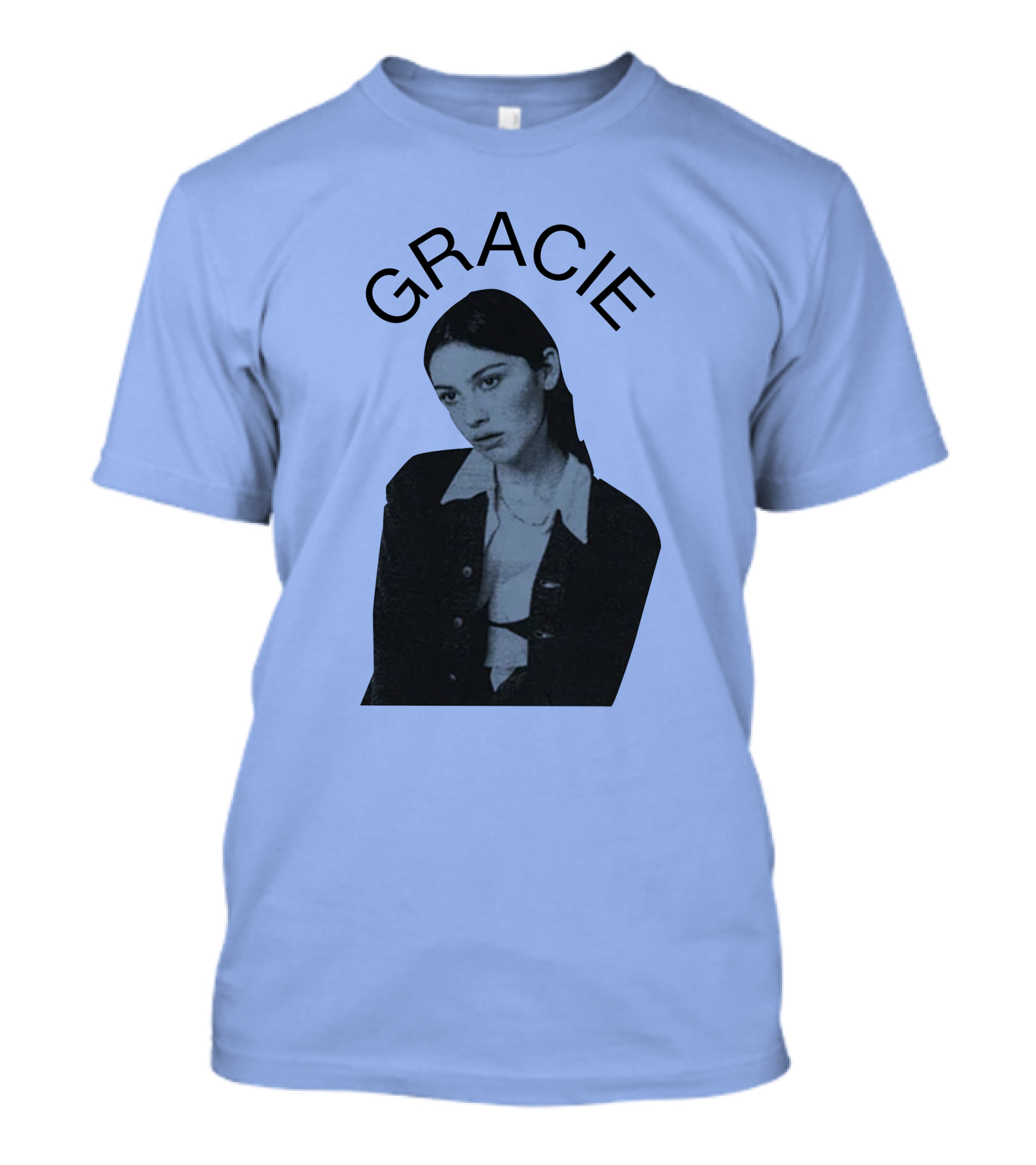 Gracie Vintage Style Portrait Tour Aesthetic T-Shirt