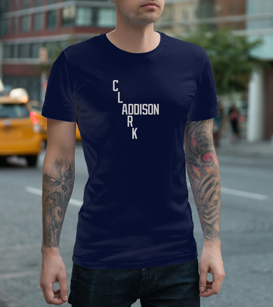 Clark Addison Chicago Baseball Cubs T-Shirt