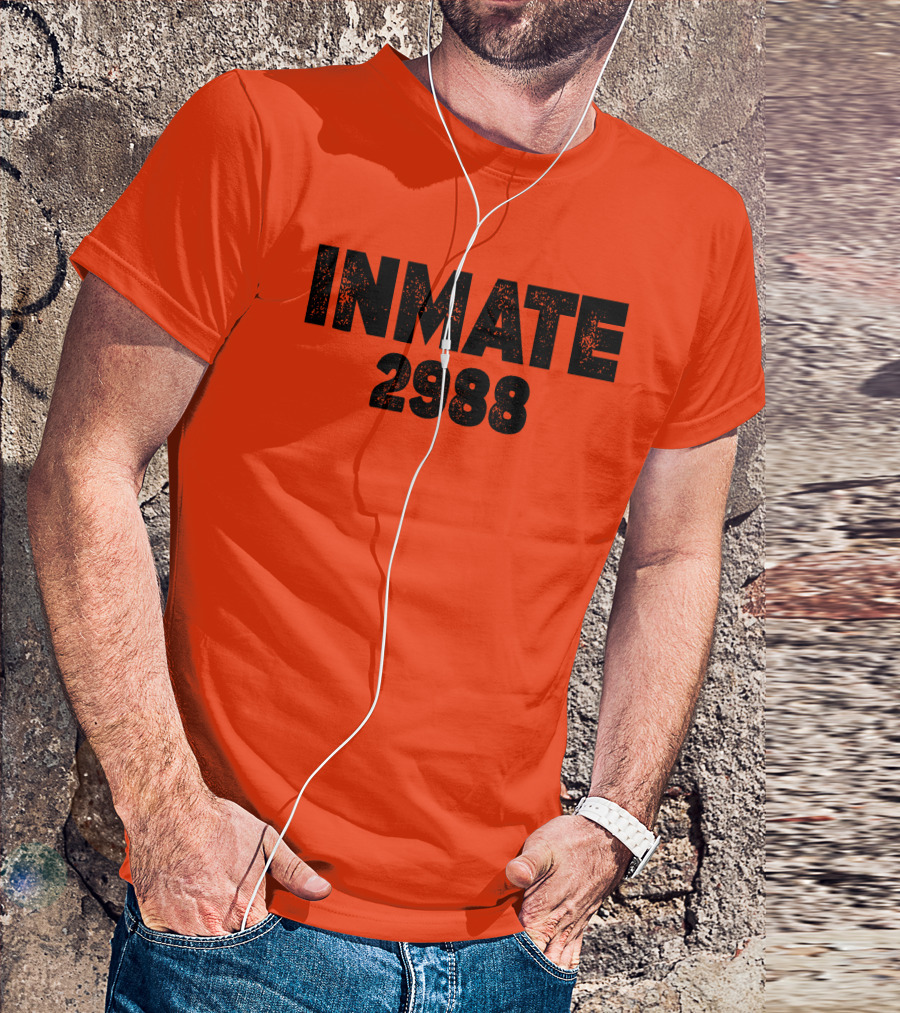 Inmate 2988 Boogie2988 Prison Number T-Shirt