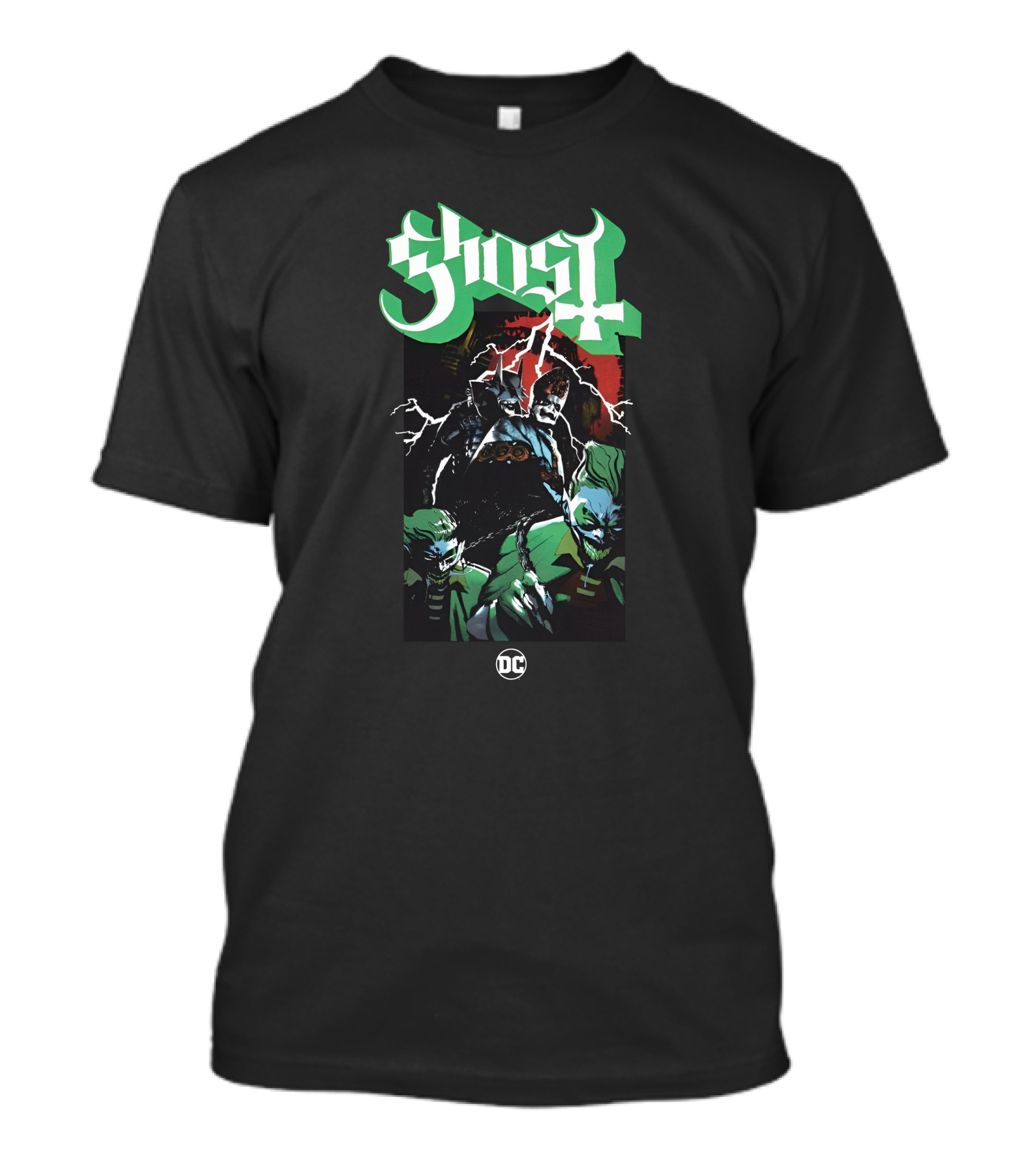 Ghost Batjoker DC Comics Dark Nights Villain Legends T-Shirt