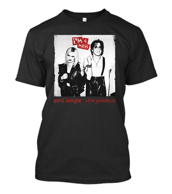 Avril Lavigne I'm A Mess With Yungblud T-Shirt