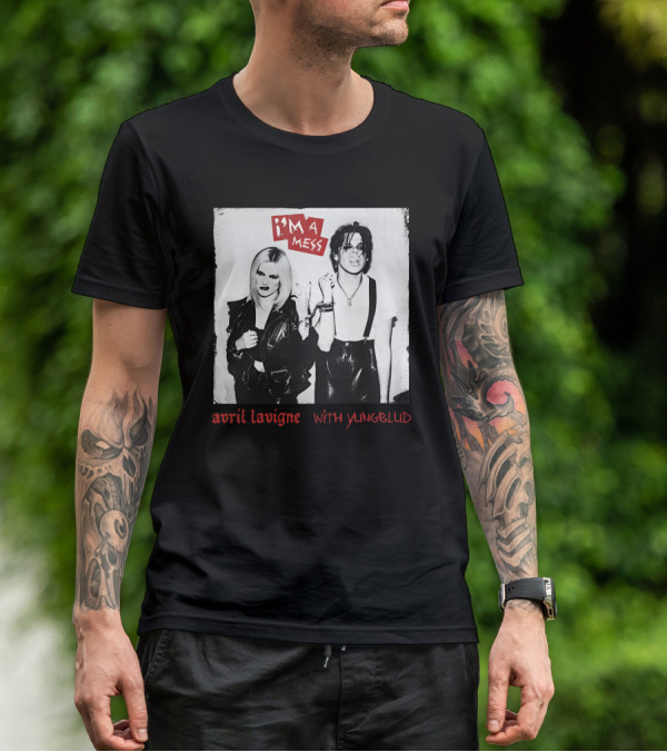 Avril Lavigne I'm A Mess With Yungblud T-Shirt