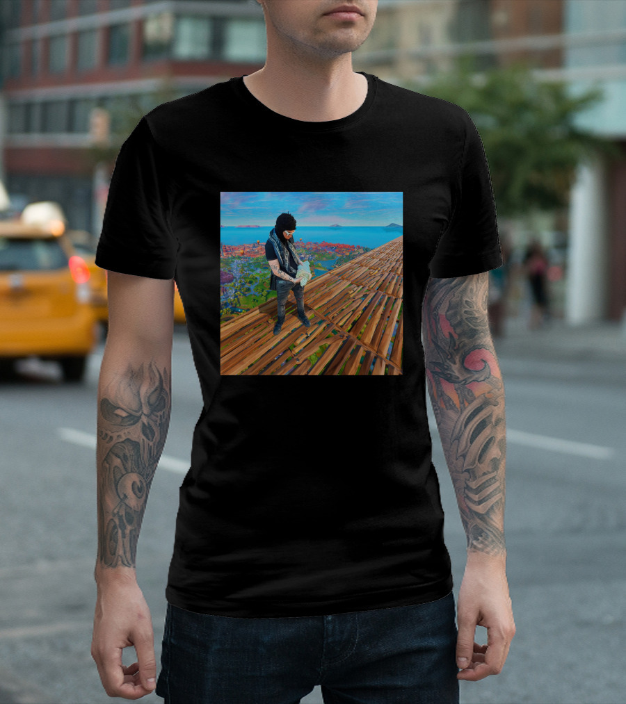 Wearable Clothing Yeat Skybase Fortnite Scenic Rapper Standoff T-Shirt