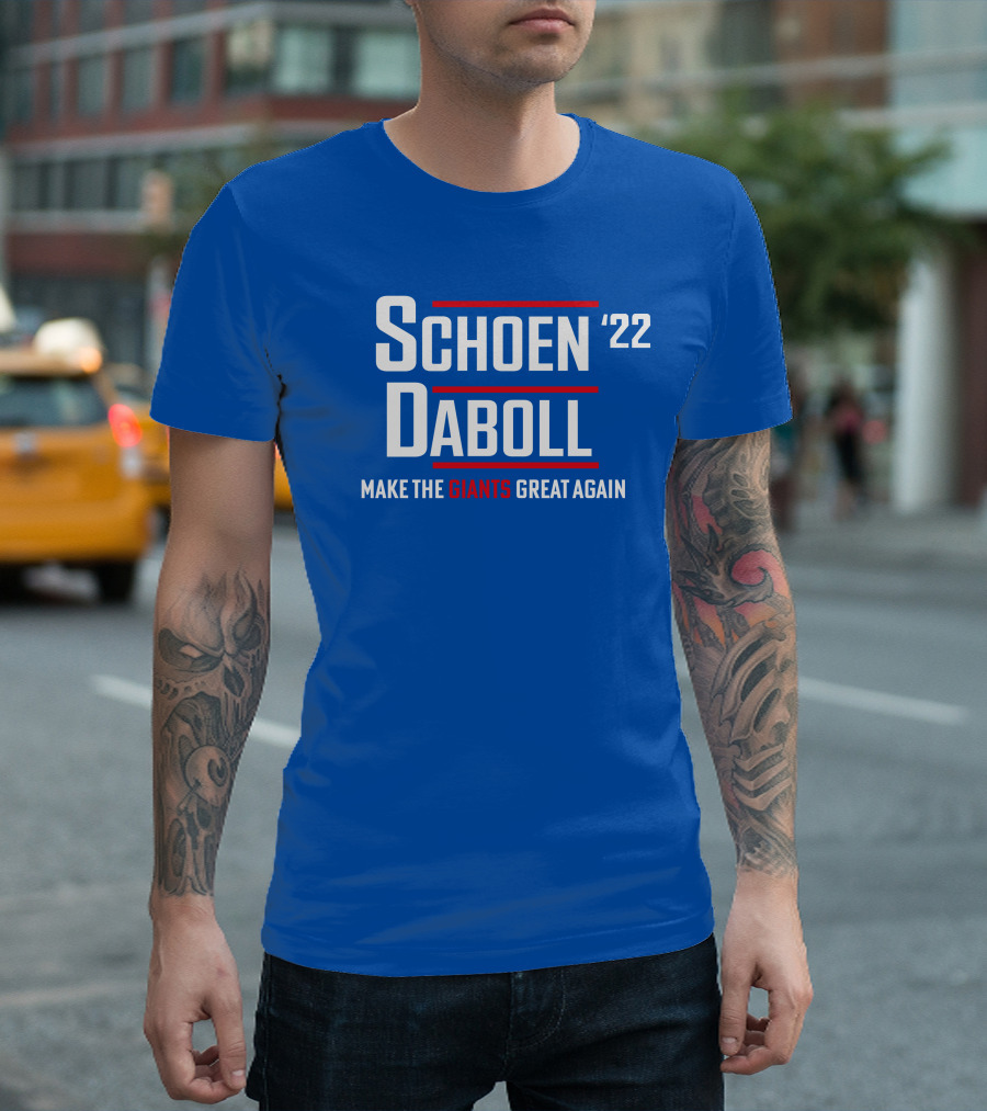 Schoen '22 Daboll Make The Giants Great Again T-Shirt