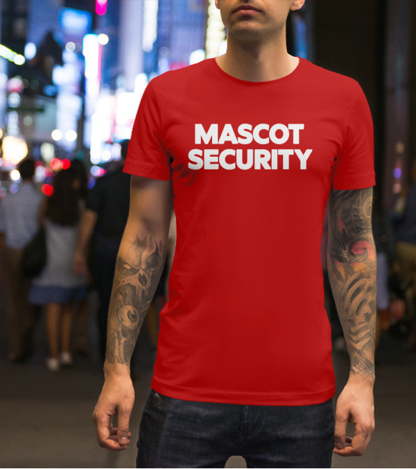 Mascot Security Team Uniform T-Shirt
